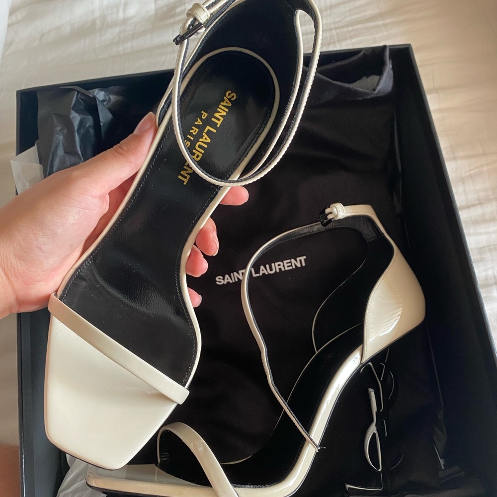 YSL heels, only worn 3 times.